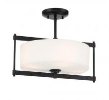 Minka-Lavery 3843-66A - First Avenue - 4 Light Semi Flush