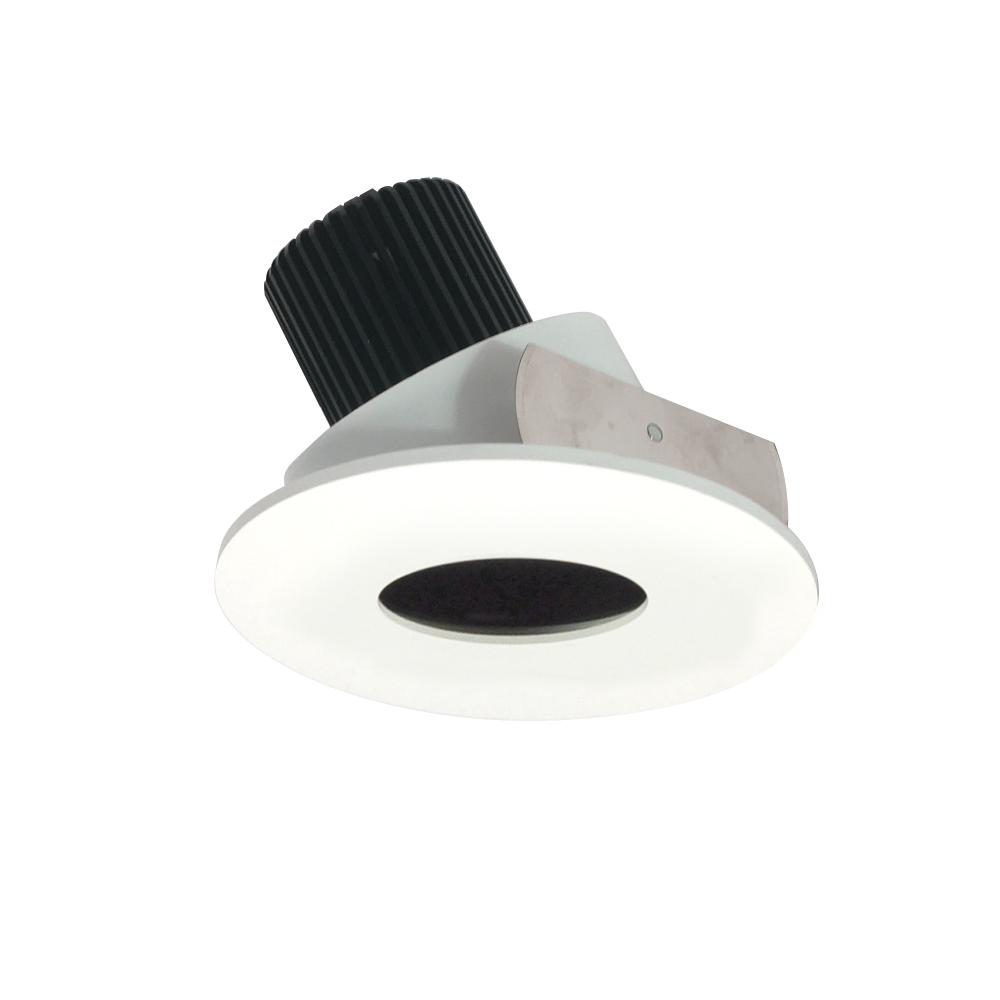 4" Iolite LED Round Adjustable Pinhole, 1000lm / 14W, 5000K, Matte Powder White Pinhole / Matte