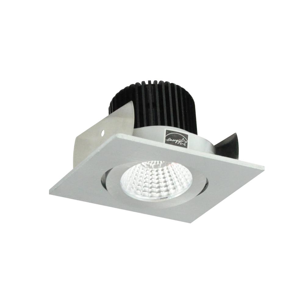 2" Iolite LED Square Adjustable Gimbal, 1000lm / 14W, 2700K, Natural Metal Finish