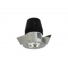 Nora NIOB-1RNB30XNN - 1" Iolite LED BWF Round Bullnose, 600lm, 3000K, Natural Metal Reflector / Natural Metal Flange