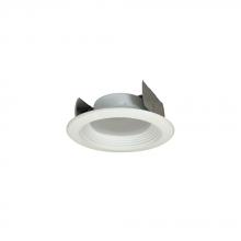 Nora NOXAC-43230WW/HL - 4" AC Onyx Retrofit, Round Baffle, 952lm, 15W, 3000K, 120V, White