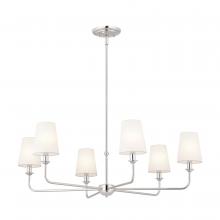 Kichler 52516PN - Chandelier 6Lt