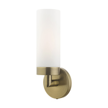 Livex Lighting 15071-01 - 1 Lt Antique Brass ADA Single Sconce