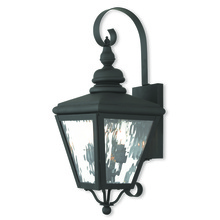 Livex Lighting 2031-04 - 2 Light Black Outdoor Wall Lantern