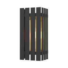 Livex Lighting 20752-04 - 1 Lt Black Outdoor Wall Lantern