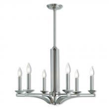  40056-91 - 6 Lt BN Chandelier