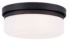 Livex Lighting 7391-07 - 2 Light Bronze Ceiling Mount