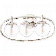 Craftmade 45503-PLN - Piltz 3 Light Vanity in Polished Nickel