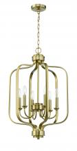 Craftmade 50536-SB - Bolden 6 Light Foyer in Satin Brass