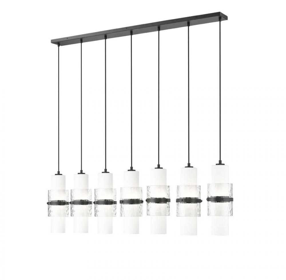 7 Light Linear Chandelier