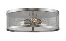 Z-Lite 331F18-BN - 3 Light Flush Mount