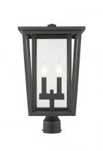 Z-Lite 571PHBR-ORB - 2 Light Outdoor Post Mount Fixture