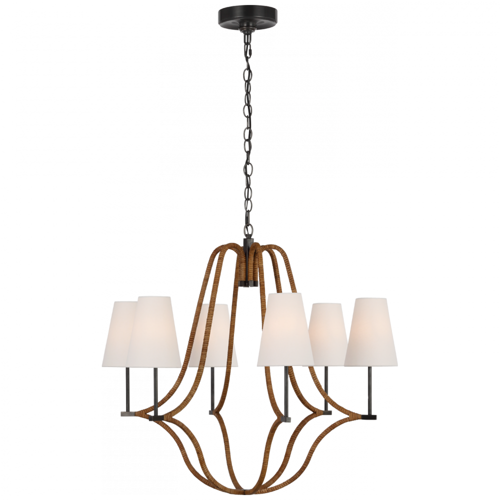 Biscayne Large Wrapped Chandelier