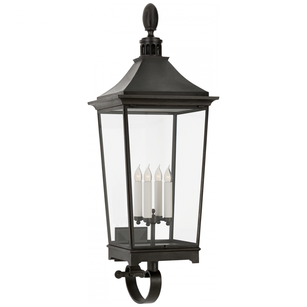 Rosedale Classic Large Tall Bracketed Wall Lantern