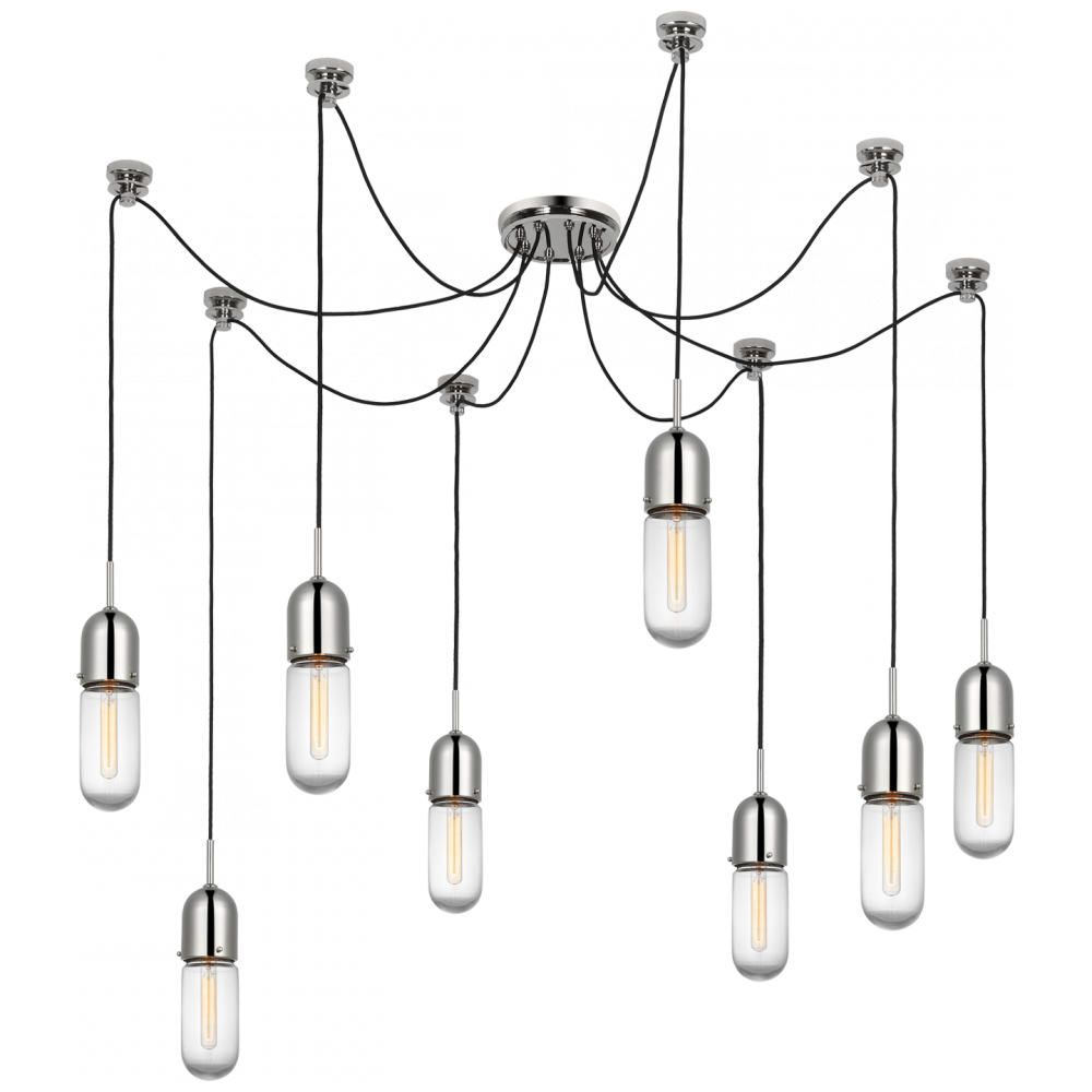 Junio 8-Light Chandelier