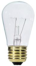 Westinghouse 434000 - 11W S14 Incandescent Clear E26 (Medium) Base, 130 Volt, Box