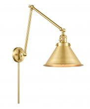  238-SG-M10-SG-LED - Briarcliff - 1 Light - 10 inch - Satin Gold - Swing Arm