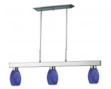 Z-Lite 152BN-131BLUE - 3 Light Billiard