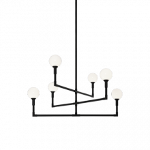 Matteo Lighting C64806BKOP - Candlestix Chandelier