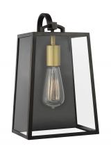 Generation Lighting OL14501ANBZ/PBB - Lindbergh Small Lantern