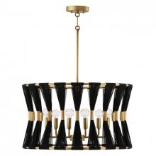 Capital 341161KP - 6 Light Pendant