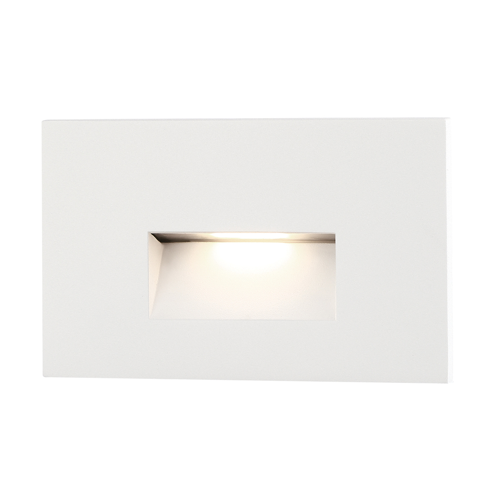 Step LT , Hrz, Recessed Trim, Wht