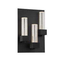 Eurofase 33690-018 - Outdr, LED Sconce, 3LT , Sm, Blk