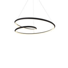 Kuzco Lighting Inc PD22332-BK - Ampersand 32-in Black LED Pendant