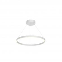 Kuzco Lighting Inc PD87124-WH-UNV-010 - Cerchio 24-in White LED Pendant