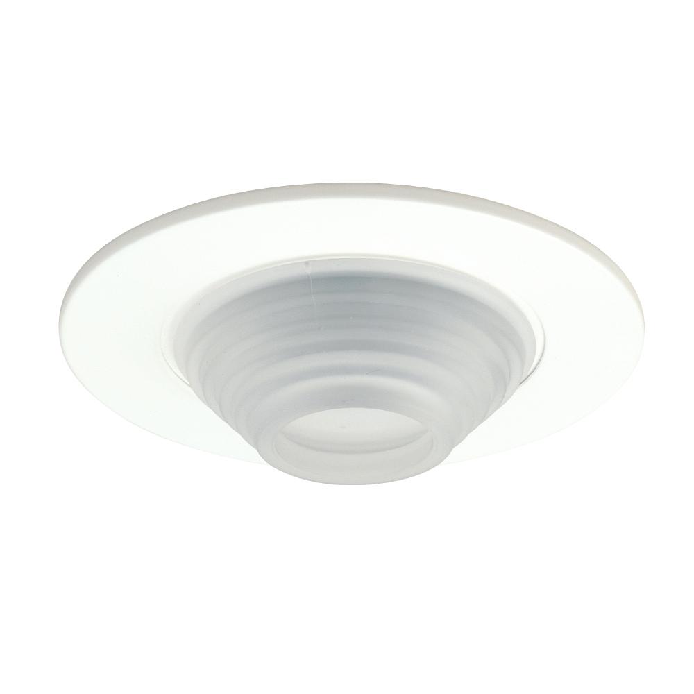 5" Low Voltage Frosted Stepped Glass Trim