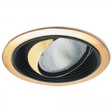 Elco Lighting EL575BG - Regressed Eyeball with Baffle Trim