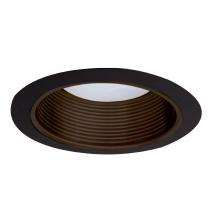 Elco Lighting ELM530BZB - 5`` BRONZE MTL BFFL TRIM  BLK RING