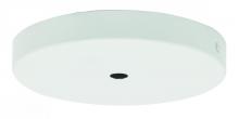 Elco Lighting ECTW - FLAT CANOPY FOR LINE VOLTAGE  WHITE