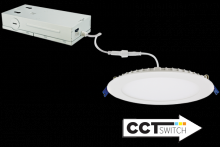 Elco Lighting ERT61DXCT5W - 6``SLM LGT 15W 950LMN DIM 120/277 5CCT