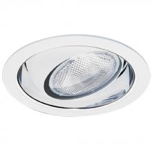 Elco Lighting EL519CW - DISCON 5`` RGRSSD WHT EYEBALL  CLR RFLCTR