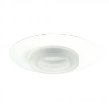 Elco Lighting EL5552W - DISCON 5`` L.V. OVRSZD FRSTD GLASS TRIM