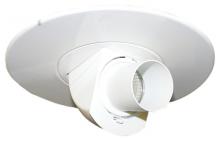 Elco Lighting EL2587W - 6`` ADJUSTABLE SPOT W/SNOOT