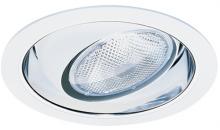 Elco Lighting EL419BW - 6`` RGRSD WHT EYBAL  BLK RFLCTR