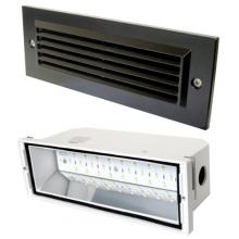 Elco Lighting ELST81W - DIE CAST LED STEP LIGHT LOUVER FACE PLTE