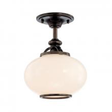 Hudson Valley 9809F-OB - 1 LIGHT SEMI FLUSH