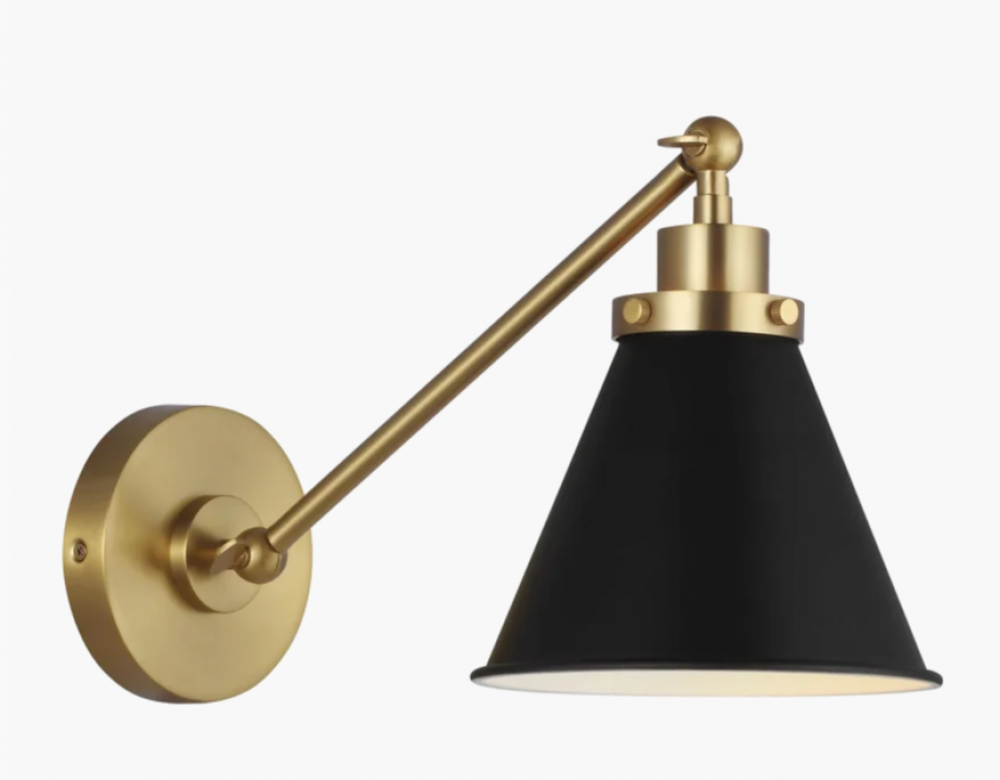 Wellfleet Single Arm Cone Task Sconce