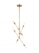 Visual Comfort & Co. Studio Collection 3100506EN7-848 - Six Light Medium Chandelier