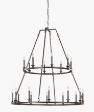 Visual Comfort & Co. Studio Collection F3217/20SMS - Landen Extra Large Two-Tier Chandelier