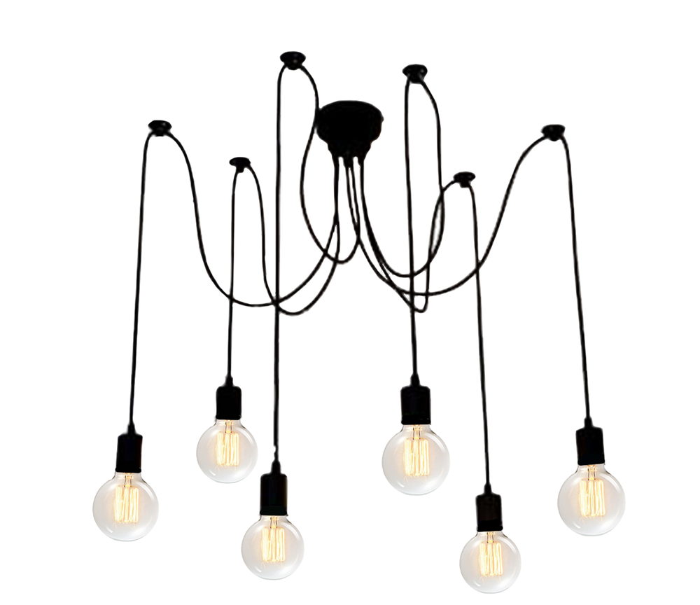 Vivio Charlotte 6-Light Spider Adjustable - MB