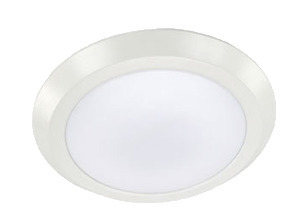 White 4" LED Disk Light - 12W - 3000K Dimmable