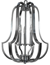 HOMEnhancements 15888 - Lexington 3-Light Entry Cage - NK