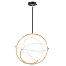 ET2 E25096-01BKGLD - Mobius-Single Pendant